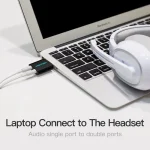 Vention External Sound Card Usb To 3.5mm Earphone