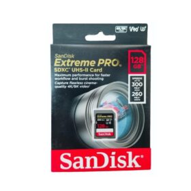 SanDisk Extreme PRO SDXC UHS-II 128GB Memory Card
