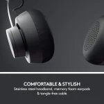 Logitech Wired Headset Zone (Graphite)