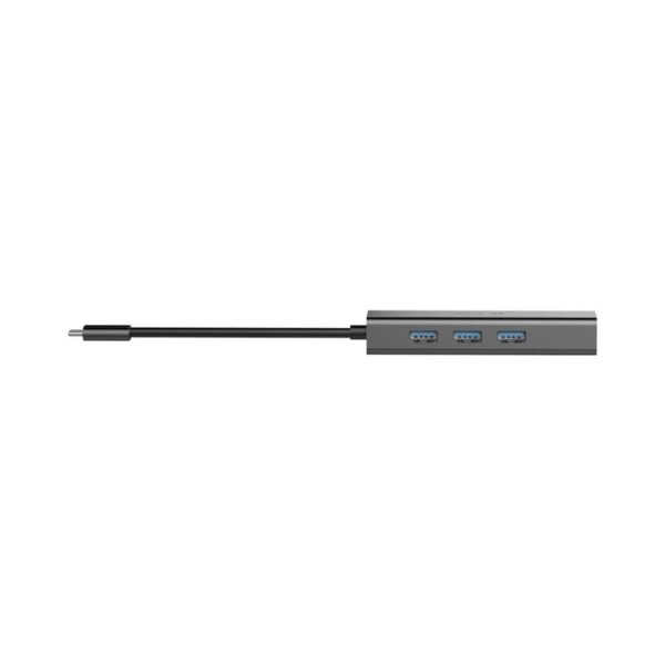 USB Type C to Ethernet with 3 Usb Hub Adapter