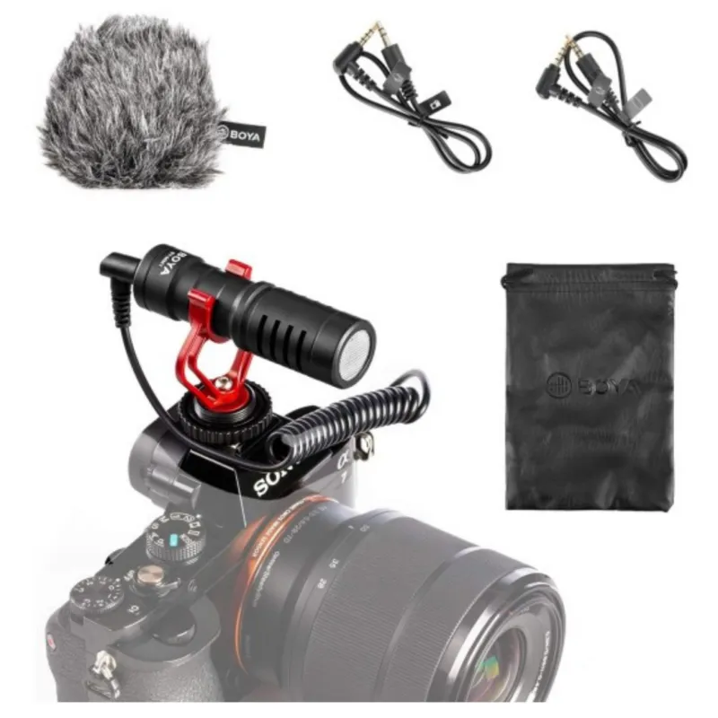 BOYA BY-MM1 Mini Cardioid Condenser Microphone