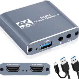 4K HDMI Video Capture Card 1080p Board Game Capture Card USB 2.0