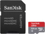 SanDisk Ultra 64GB microSDXC UHS-I Card with Adapter - Image 2