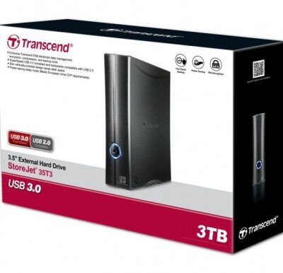 Transcend StoreJet 35T3 3TB External Hard drive