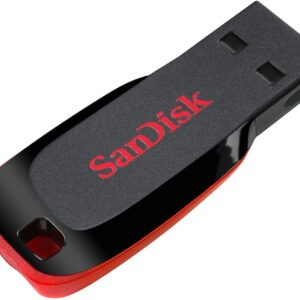 SanDisk 16GB Cruzer Blade USB 2.0 Flash Drive