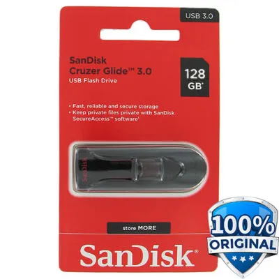 SanDisk 128GB Flash Drive Cruzer Glide USB 3.0