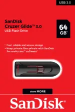 SanDisk 64GB Flash Drive Cruzer Glide USB 3.0