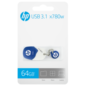 HP x780w Flash Drive 64GB - Blue