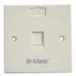 D-Link Flat Faceplate – Single Port
