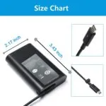 USB Type-C 20V 2.25A 45W Laptop Adapter for Dell XPS