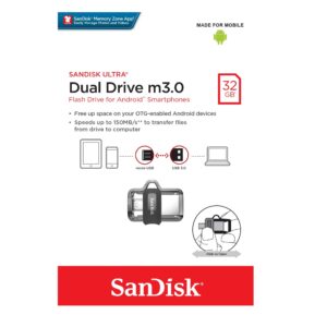 SanDisk Ultra 32GB Dual Drive m3.0 for Android Devices and Computers