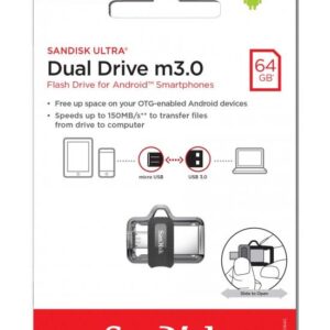 SanDisk Ultra 64GB Dual Drive m3.0 for Android Devices and Computers