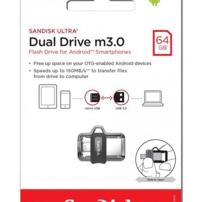 SanDisk Ultra 64GB Dual Drive m3.0 for Android Devices and Computers