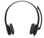 Logitech Stereo Headset H151 - Black (3.5 MM Jack) - Image 2