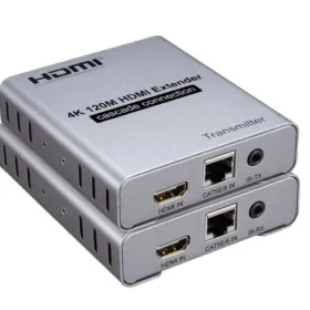 HDMI Extender 120m 4K Over Single Cat5e6 Cable with IR