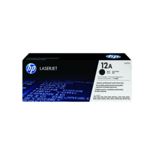 HP 12A (Q2612A) Black Original LaserJet Toner Cartridge