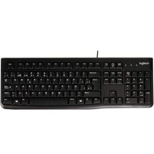 Logitech K120 Keyboard - Cable Connectivity - USB Interface