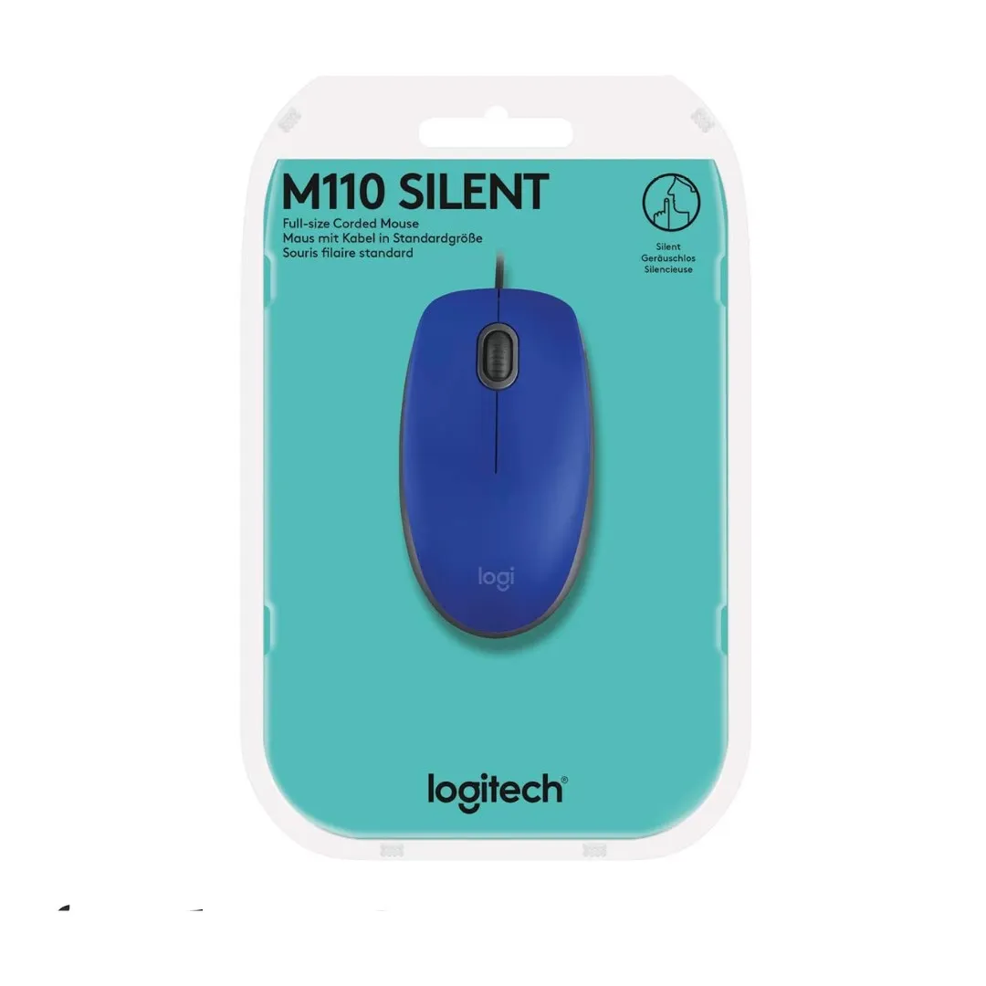 Logitech M110 Wired USB Mouse