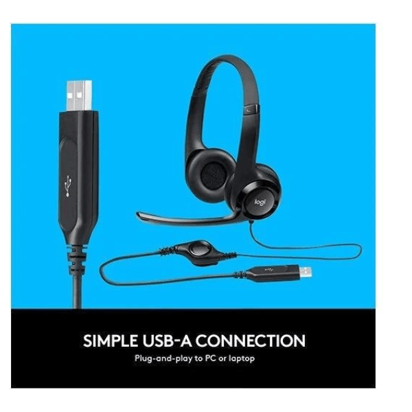 Logitech USB Headset H390 Onside Technology Solutions