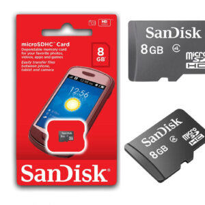 Sandisk 8GB micro SDHC Memory Card