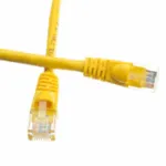 Network Cat6 1M UTP Patch Cord Yellow - Image 3