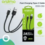 Oraimo 2A Fast Charging Type-C Cable (OCD-C53) - Image 2