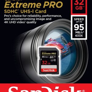 SanDisk Extreme Pro 32GB SDHC UHS-I Card