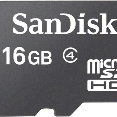 SanDisk 16 GB Class 4 micro SDHC Flash Memory Card