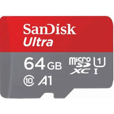 SanDisk MicroSD CLASS 10 120MBPS 64GB