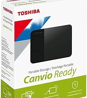 Toshiba Canvio Ready 1TB External Hard Disk Drive