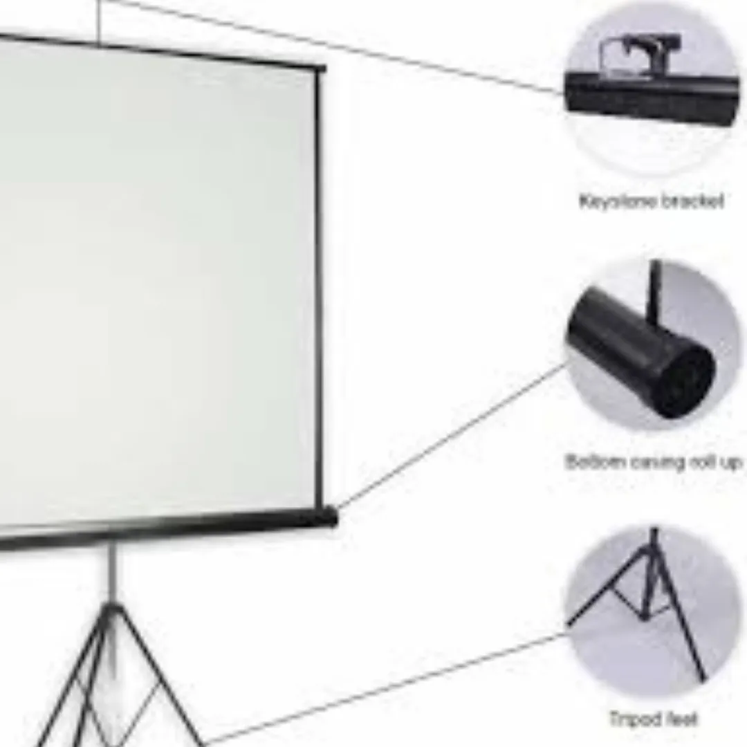 PROJECTOR TRIPOD SCREEN 70 " X 70 "