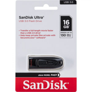 SanDisk 16GB Ultra USB 3.0 Flash Drive