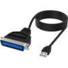 USB 2.0 TO PARALLEL ADAPTER CABLE