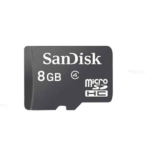 SanDisk 8GB micro SDHC Memory Card Class 4 With SD Adapter - Image 2