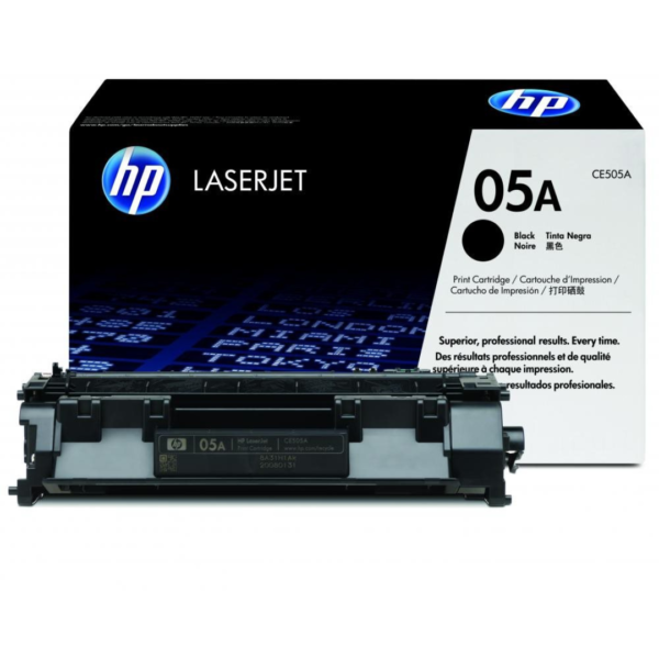 HP 05A Black Original LaserJet Toner Cartridge