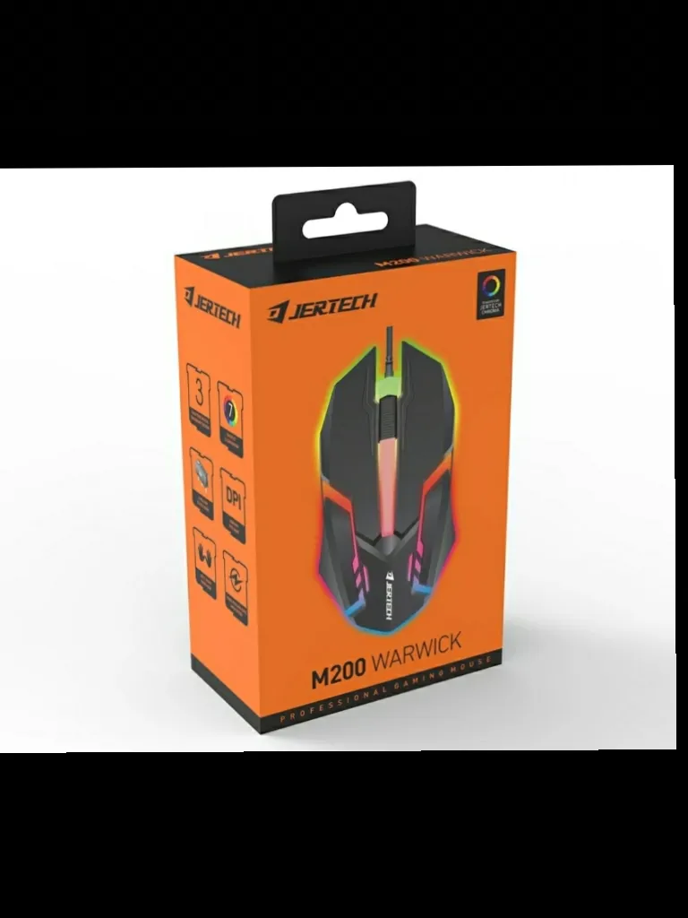 Jertech M200 Warwick RGB Lighting Gaming Mouse