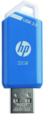 HP X755W 32 GB USB Flash Drive - Blue - Image 2