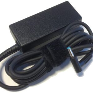 blue pin Hp charger 19.5V 2.31A rear view
