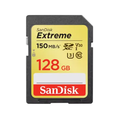 SanDisk Extreme SD UHS-I Card-128GB