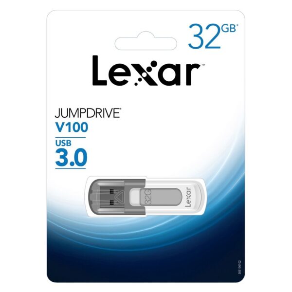 hq lexar usb v100 32gb white 1