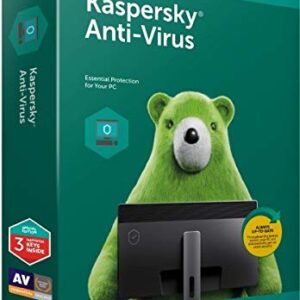 Kaspersky Antivirus-3 Users, 1 Year