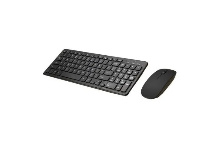 Mini Wireless Keyboard + Mouse - Black