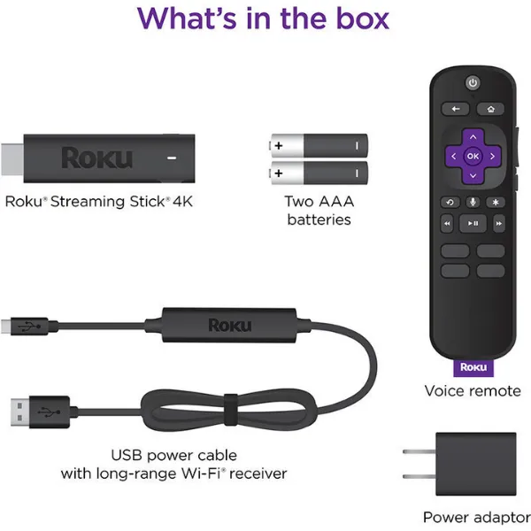 Roku Streaming Stick 4K+