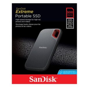 SanDisk 500GB Extreme Portable External SSD