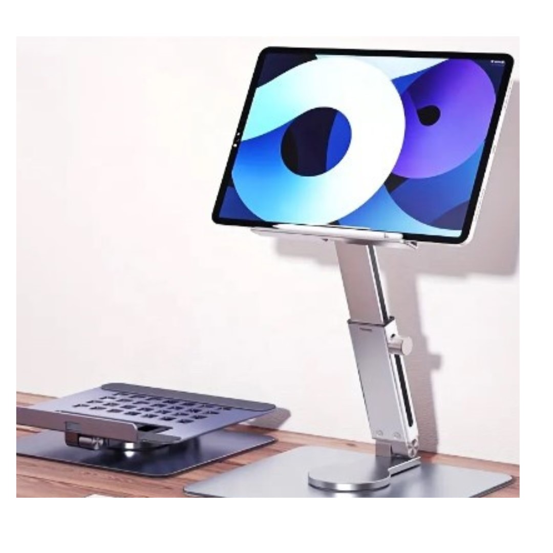 Lamicall Adjustable Laptop Stand, Portable Laptop Riser, Aluminum Laptop Stand For Desk Foldable Ergonomic Computer Notebook Stand Holder For Macbook Air Pro Dell Xps Hp 10 173 Silver