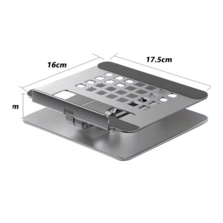Ergonomic Adjustable Portable Aluminum Riser Stand