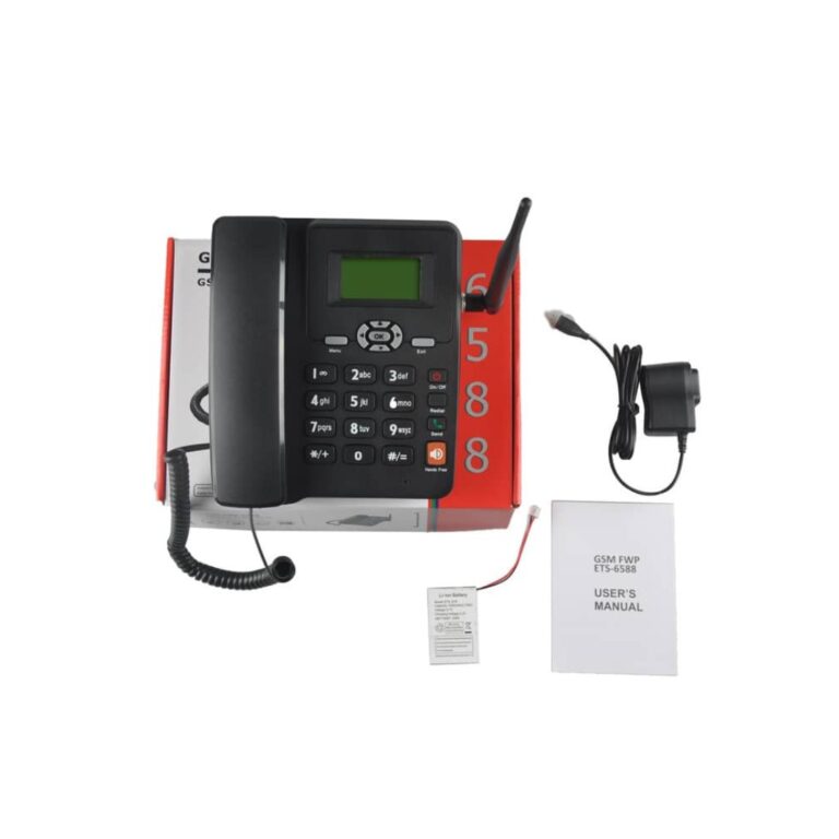 Gsm Fixed Wireless Phone 6588 with sim Card Slot