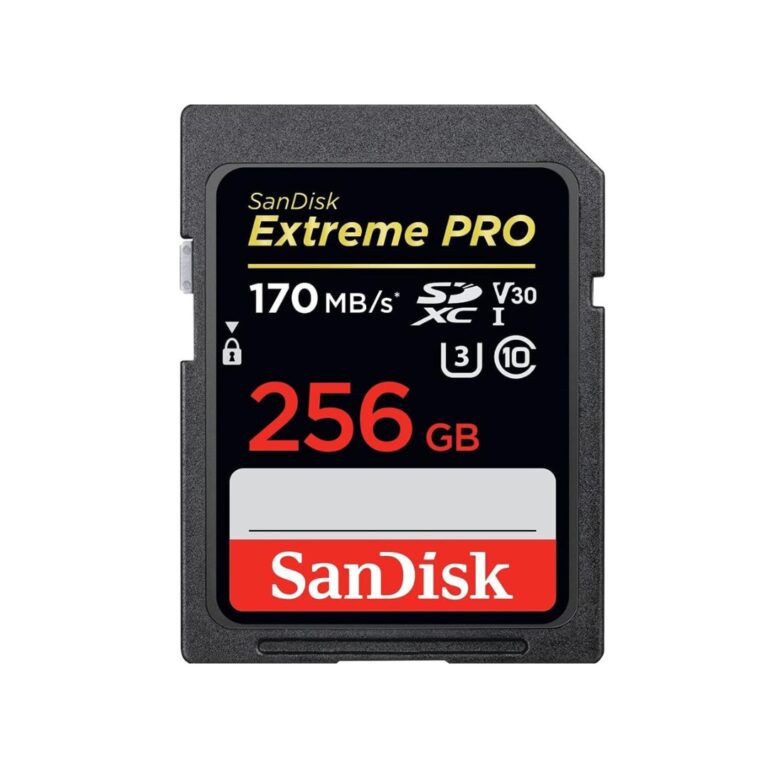 SanDisk 256GB Extreme PRO UHS-I SDXC Memory Card