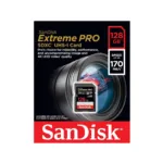 SanDisk Extreme PRO 128GB SDXC UHS-I Card 200 MBPs