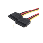 Vention Sat 15P Male To Female Power Splitter Cable 0.15 Meter Black